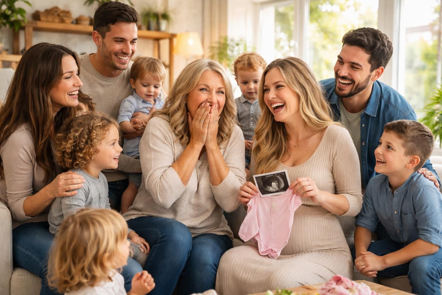 diana blois, connue pour sa famille nombreuse, s'apprête à devenir grand-mère. anaïs partage avec émotion le sexe de son premier bébé, une nouvelle qui réjouit toute la famille.