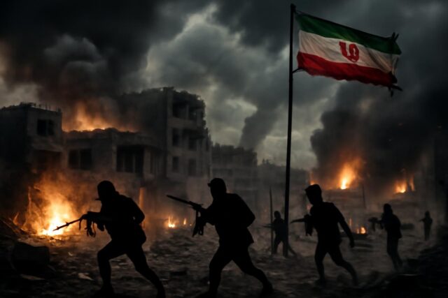 Dix-jours-de-conflit-intense-le-tremblement-du-pouvoir-iranien-et-lembrasement-du-Moyen-Orient-640x427 Mahdieh Esfandiari, l'Iranienne placée en résidence surveillée, envisagée dans un éventuel échange contre Cécile Kohler et Jacques Paris