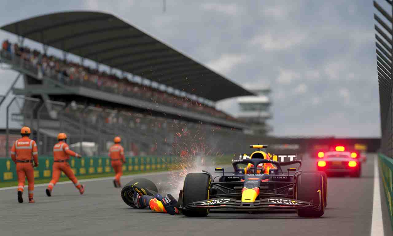 revivez en images l'accident spectaculaire de verstappen lors des qualifications du gp d'australie de f1, avec une analyse exclusive sur rmc sport.