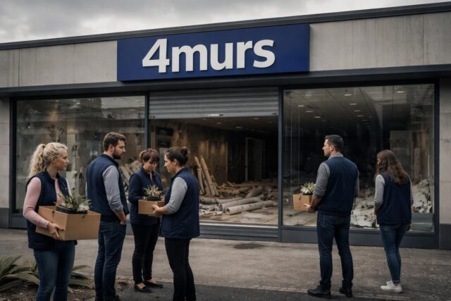 Fermeture-des-80-magasins-4Murs-350-emplois-menaces-dans-le-secteur-du-papier-peint-640x427 ENTRETIEN. « Cancer et emploi : un tabou persistant » — Le PDG de Publicis dévoile un coach IA innovant et lance un appel aux PME