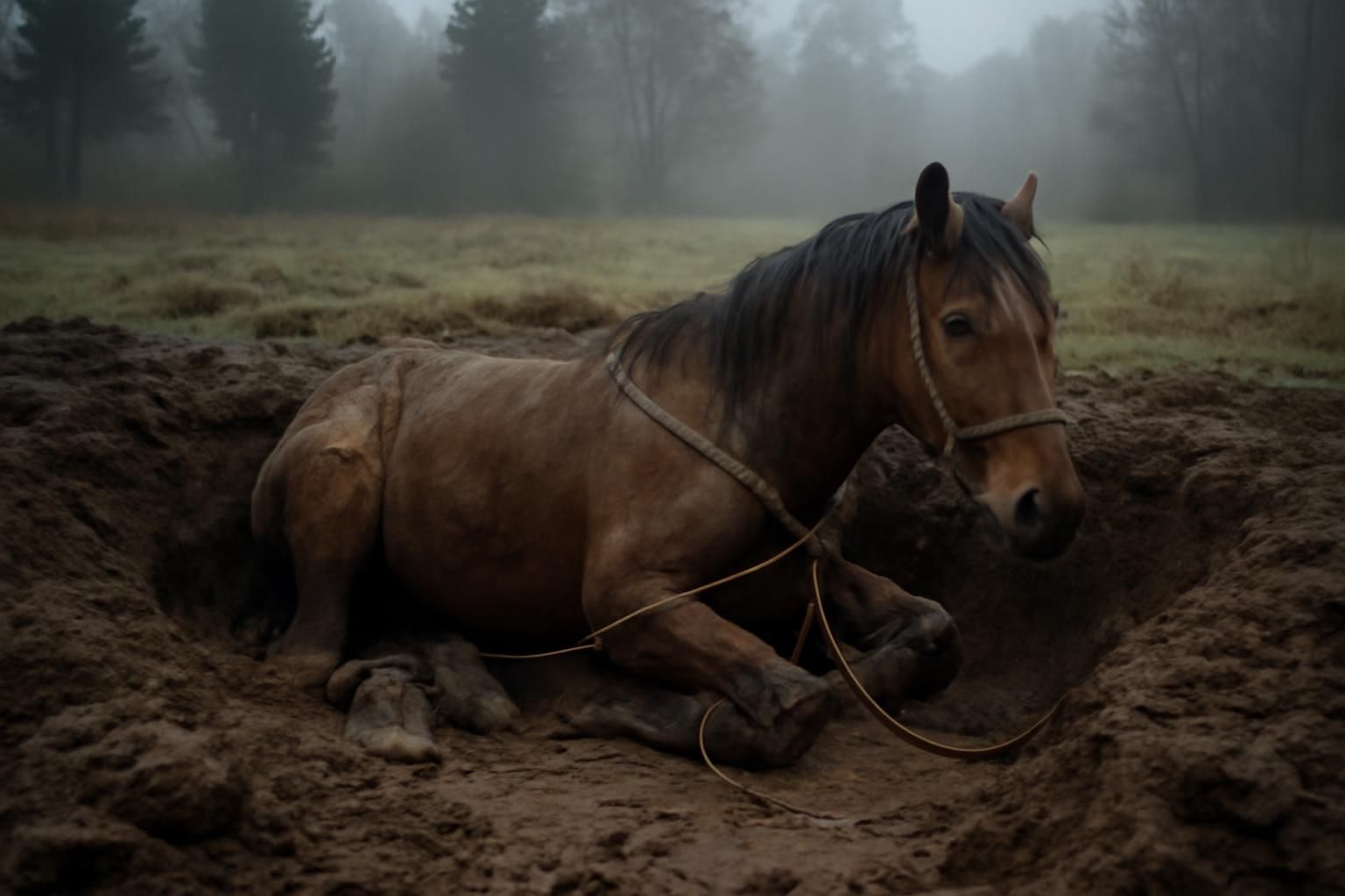 procès à besançon ce lundi concernant un cheval ligoté et abandonné dans un trou dans le haut-doubs, avant son euthanasie. retour sur cette affaire choquante et les poursuites contre le propriétaire.