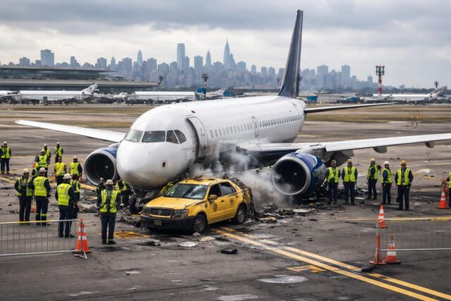 Impact-entre-un-avion-et-un-vehicule-a-laeroport-LaGuardia-de-New-York-une-enquete-en-cours-640x427 80 km/h : l’Allier et la Haute-Saône réduisent leur vitesse