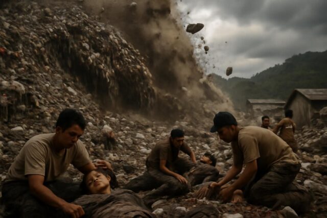 Indonesie-un-effondrement-tragique-dans-une-decharge-fait-au-moins-7-victimes-640x427 The Following : les confidences de Valorie Curry à propos d’Emma