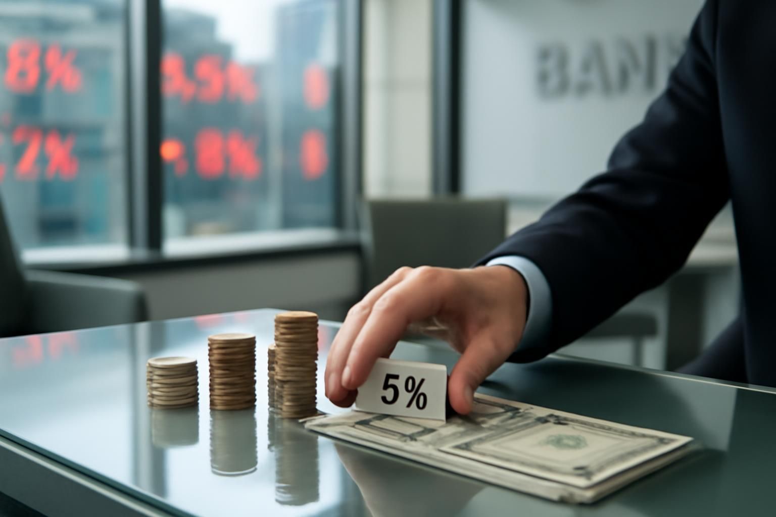 découvrez comment votre banque peut freiner discrètement un rendement mensuel de 5 % face à l'inflation et qu'en comprendre pour mieux gérer vos investissements.