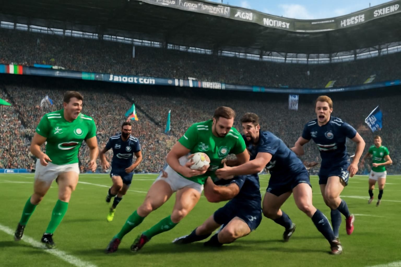 suivez en direct le match intense entre l'irlande et l'écosse lors du tournoi des 6 nations 2026, le 14 mars. ne ratez rien de ce choc rugby incontournable!