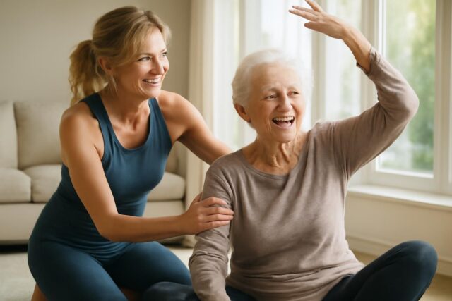 Jeunesse-eternelle-Michele-Laroque-et-sa-mere-de-90-ans-partagent-leur-rituel-fitness-complice-640x427 Les dromadaires pour soigner Alzheimer et le cancer : une révolution médicale en marche