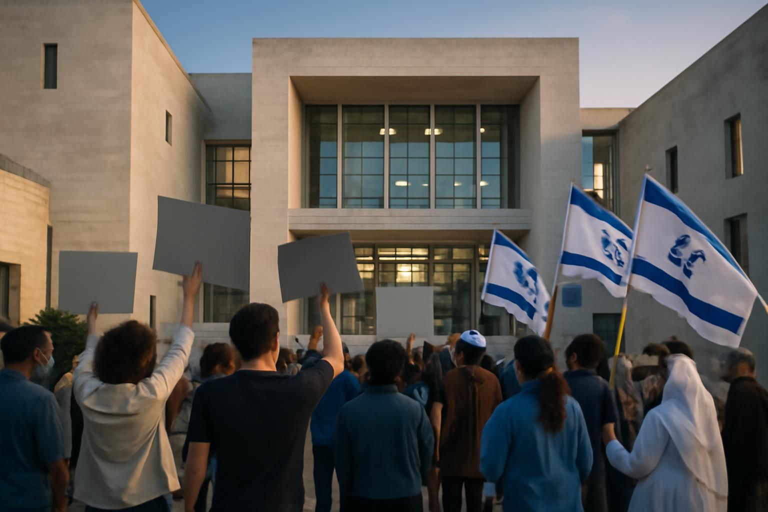 la cour suprême israélienne doit décider de la suspension de l'expulsion de 37 ong actives dans les territoires palestiniens, une décision cruciale pour le maintien de leurs opérations sur le terrain.