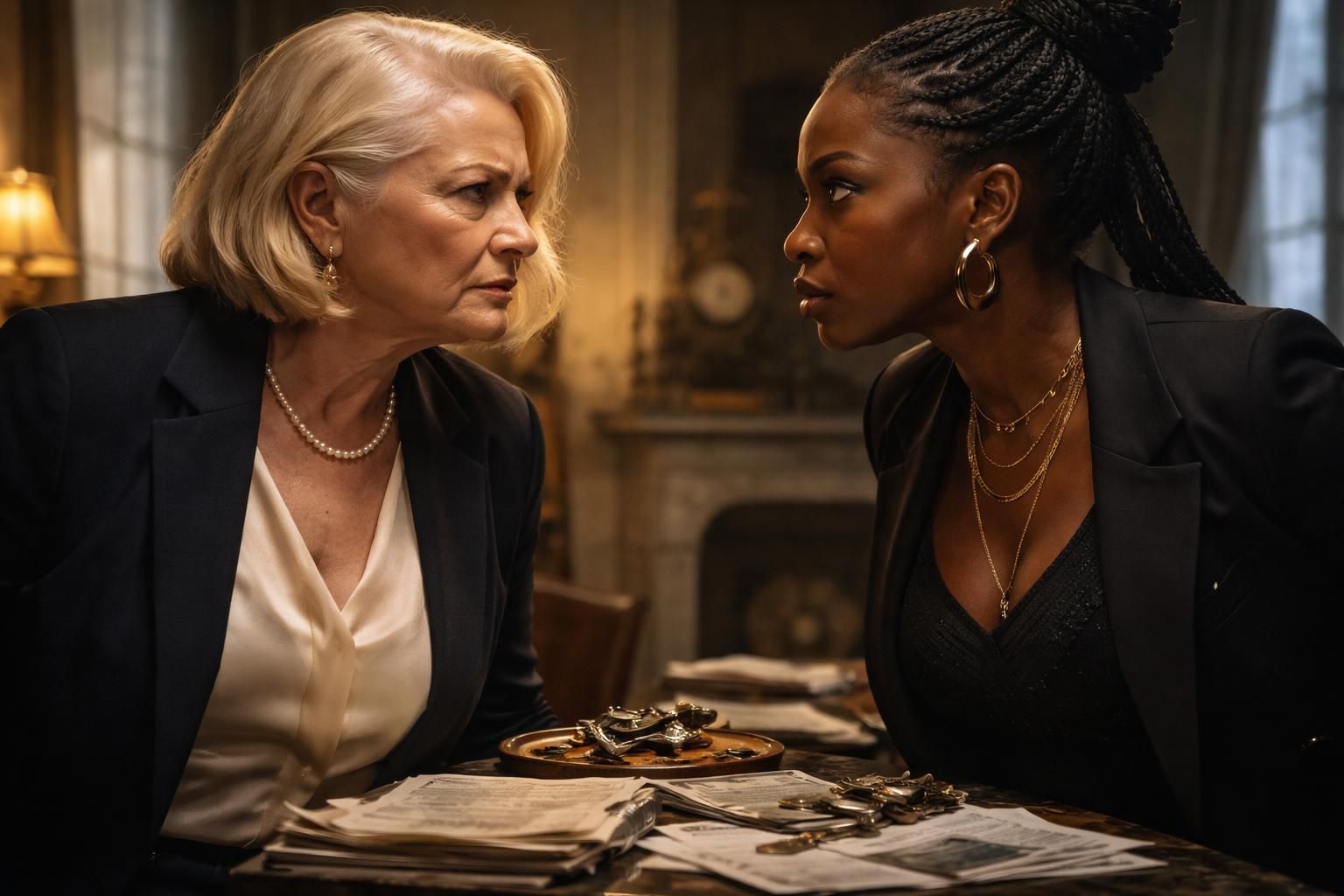 découvrez le duel intense entre josiane balasko et fadily camara dans "l’arnaqueuse", une intrigue explosive centrée sur un viager. plongez dans ce récit captivant du mensuel.