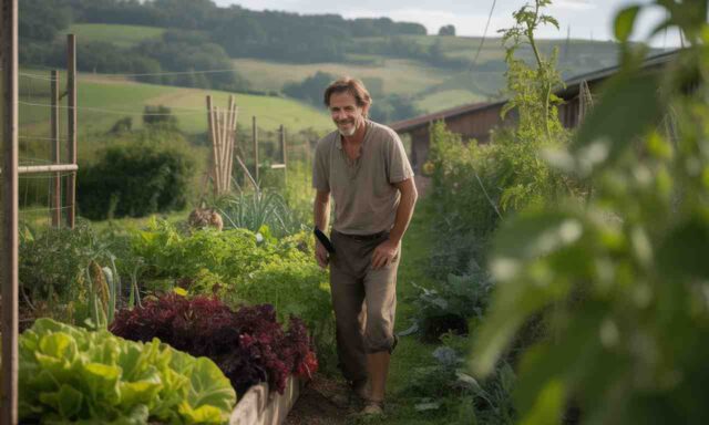 Laurent-Mariotte-simmerge-dans-la-vie-rurale-du-Piemont-vosgien-Mon-potager-un-veritable-havre-ou-je-consacre-tout-mon-temps--640x384 L'importance de pailler son jardin en été : les raisons de commencer dès maintenant malgré la chaleur