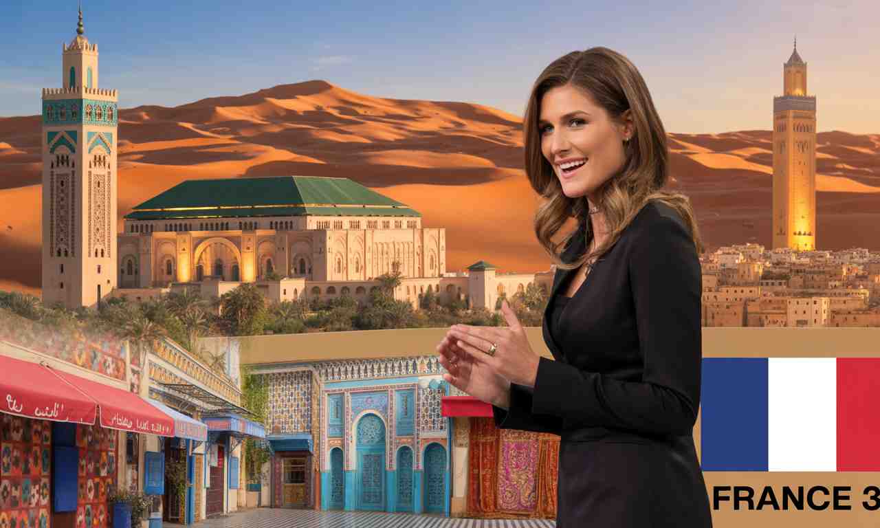 découvrez le maroc en prime time avec laury thilleman sur france 3 : un voyage exceptionnel à travers la culture, les paysages et les traditions marocaines.