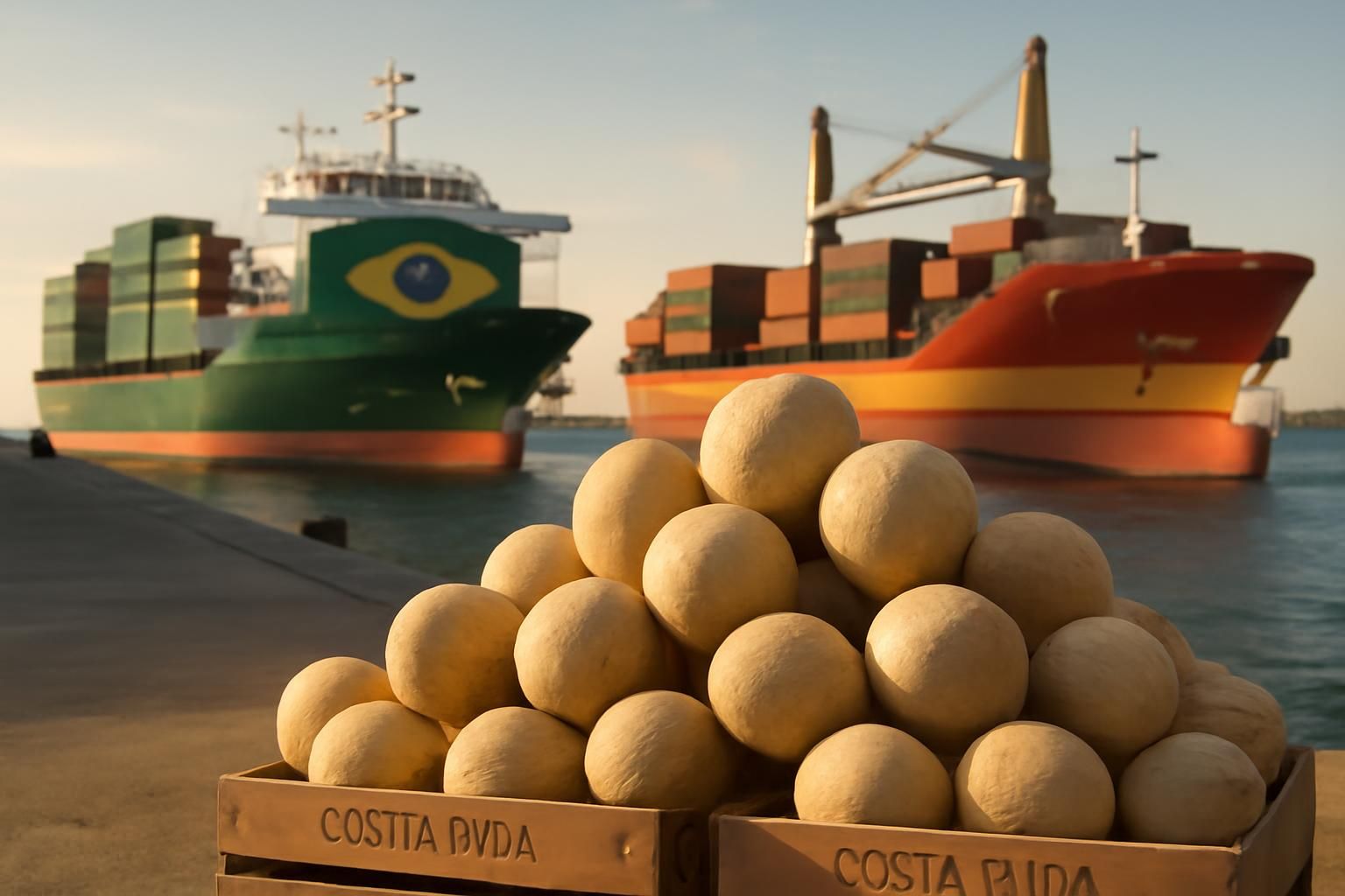 découvrez comment les melons costariciens exploitent efficacement la courte fenêtre commerciale entre le brésil et l’espagne pour maximiser leur marché et leur distribution.