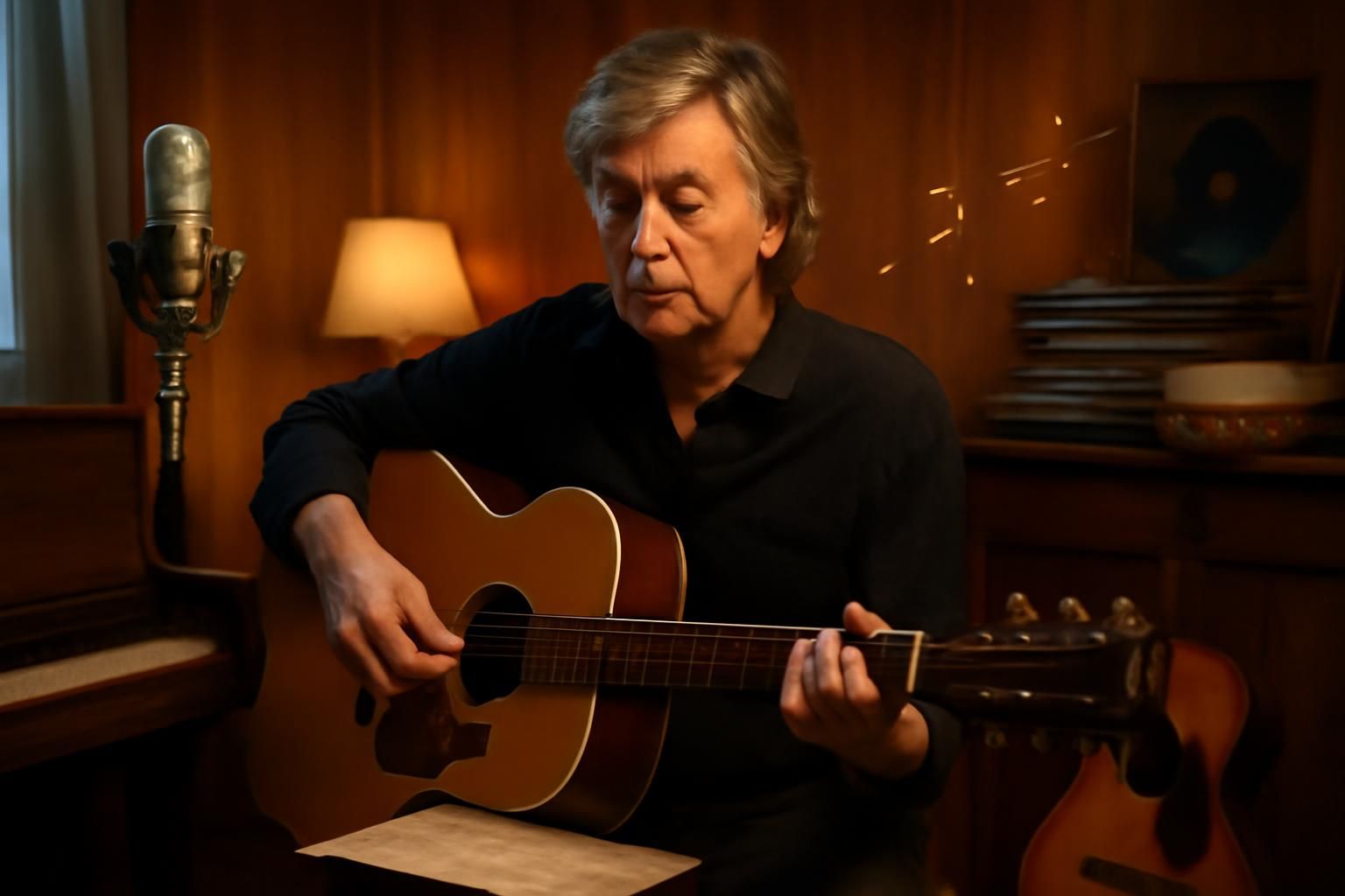 découvrez le retour aux racines de paul mccartney avec un single inédit et un nouvel album très attendu sur radio mélodie.