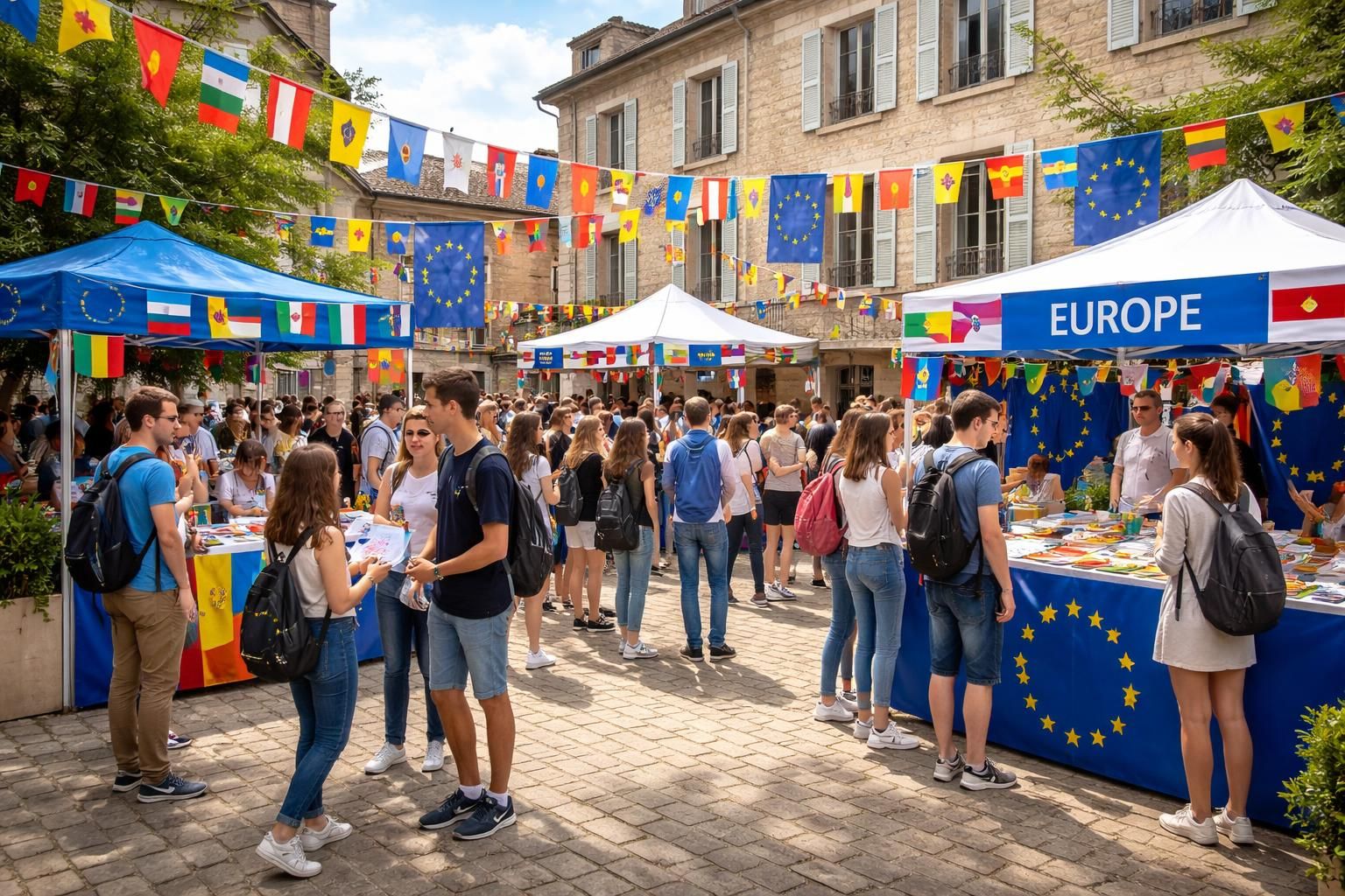 le collège saint-martin à saint-martin-en-haut organise une semaine spéciale dédiée à l'europe, avec des activités éducatives pour sensibiliser les élèves à la richesse culturelle et historique du continent.