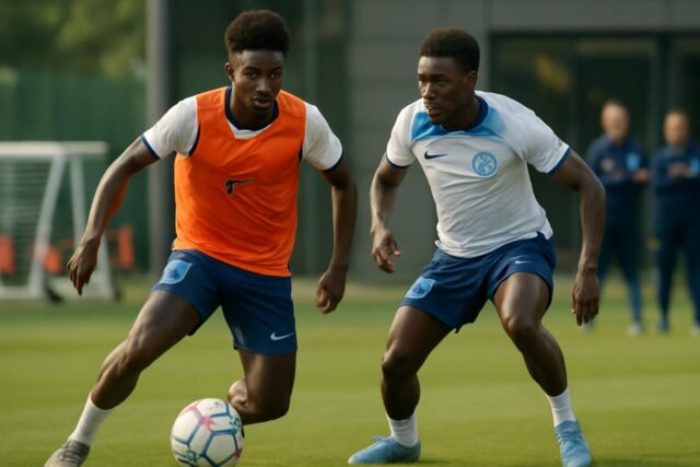 Saka-et-Madueke-en-competition-pour-une-place-en-equipe-dAngleterre-OneFootball-640x427 Analyse et Décryptage du Duel Explosif : Golden State Warriors vs Milwaukee Bucks – 7 Janvier 2026