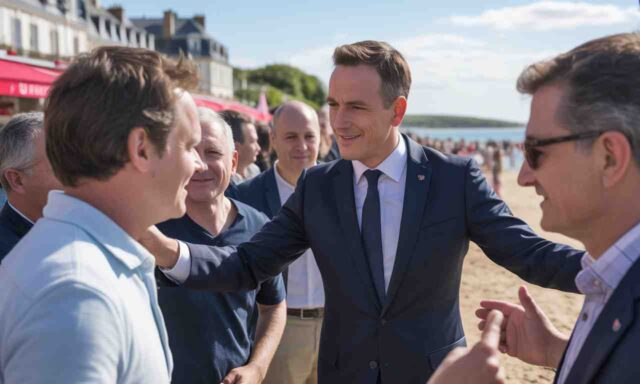 Sebastien-Chenu-vice-president-RN-de-lAssemblee-nationale-en-soutien-au-candidat-UDR-lors-des-elections-a-Deauville-Ouest-France-640x384 Giorgia Meloni insiste sur les enjeux d'ego lors de son échange avec Emmanuel Macron, un dialogue censé apaiser les tensions