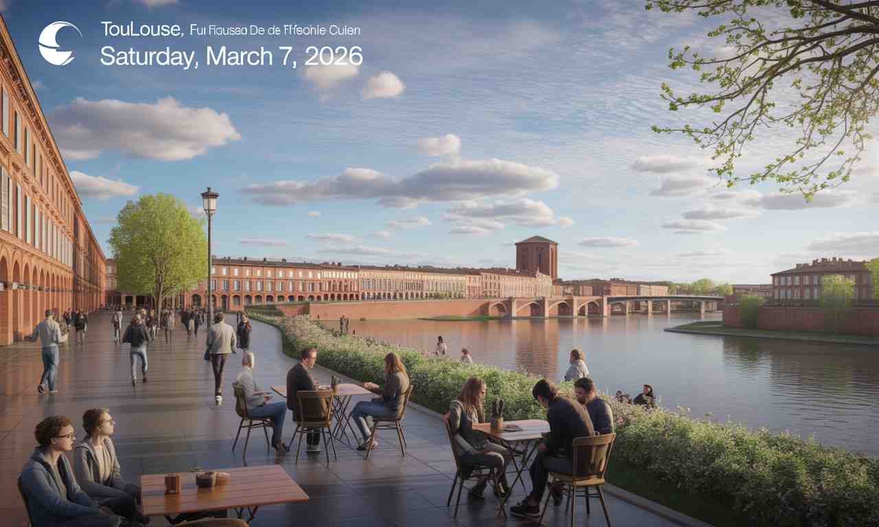 découvrez les prévisions météo pour toulouse le samedi 7 mars 2026 avec meteo city : températures, précipitations et conditions générales pour bien préparer votre journée.