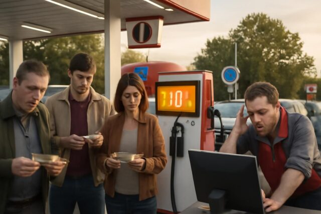 Une-station-service-francaise-en-emoi-le-litre-dessence-vendu-a-seulement-un-centime-suite-a-une-erreur-de-tarif-640x427 Recharger son smartphone via l’allume-cigare : quel impact réel sur la consommation de carburant ?