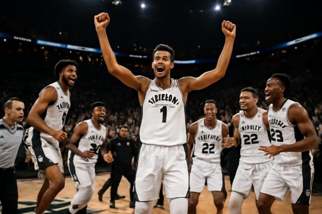 Victor-Wembanyama-et-les-San-Antonio-Spurs-celebrent-leur-50e-triomphe-de-la-saison-NBA-640x427 Kawhi Leonard indisponible : Comment les Clippers envisagent d'affronter les Mavericks sans leur star
