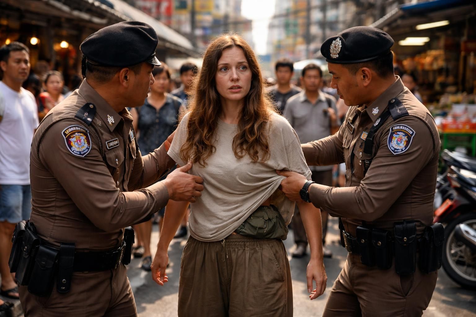 à bangkok, une femme a été arrêtée pour avoir caché 30 tortues sous ses vêtements, une affaire surprenante qui soulève des questions sur le trafic d'animaux protégés.