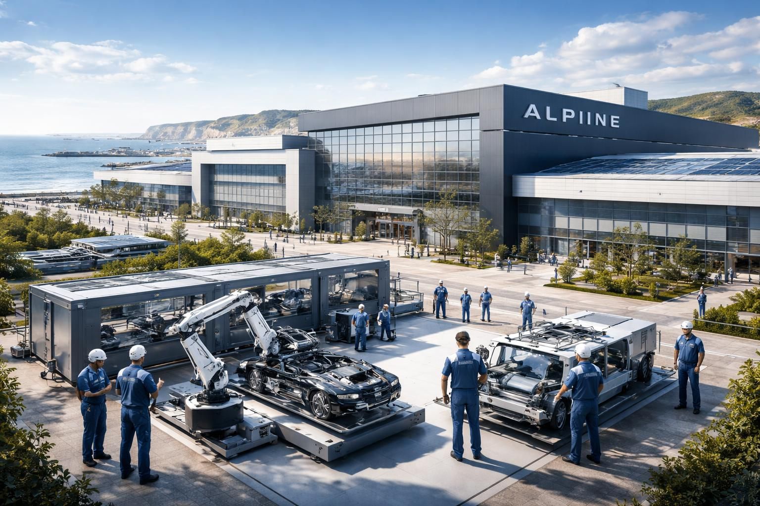à dieppe, alpine investit 25 millions d'euros pour moderniser son usine, renforçant ainsi sa révolution industrielle et son engagement pour l'innovation et la performance.