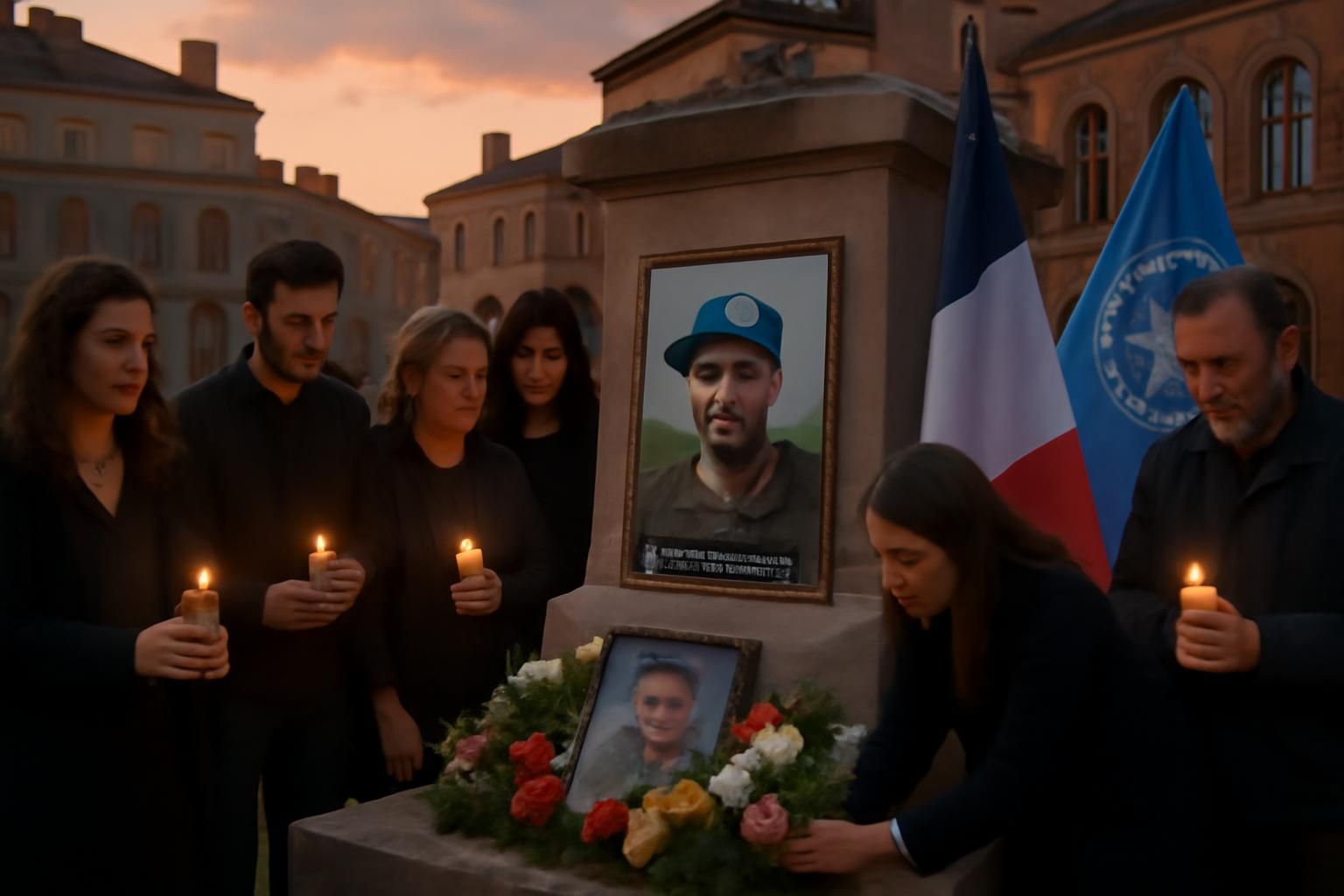 à montauban, un hommage émouvant est rendu à florian montorio, courageux casque bleu tombé lors de sa mission au liban, soulignant son sacrifice et son engagement.