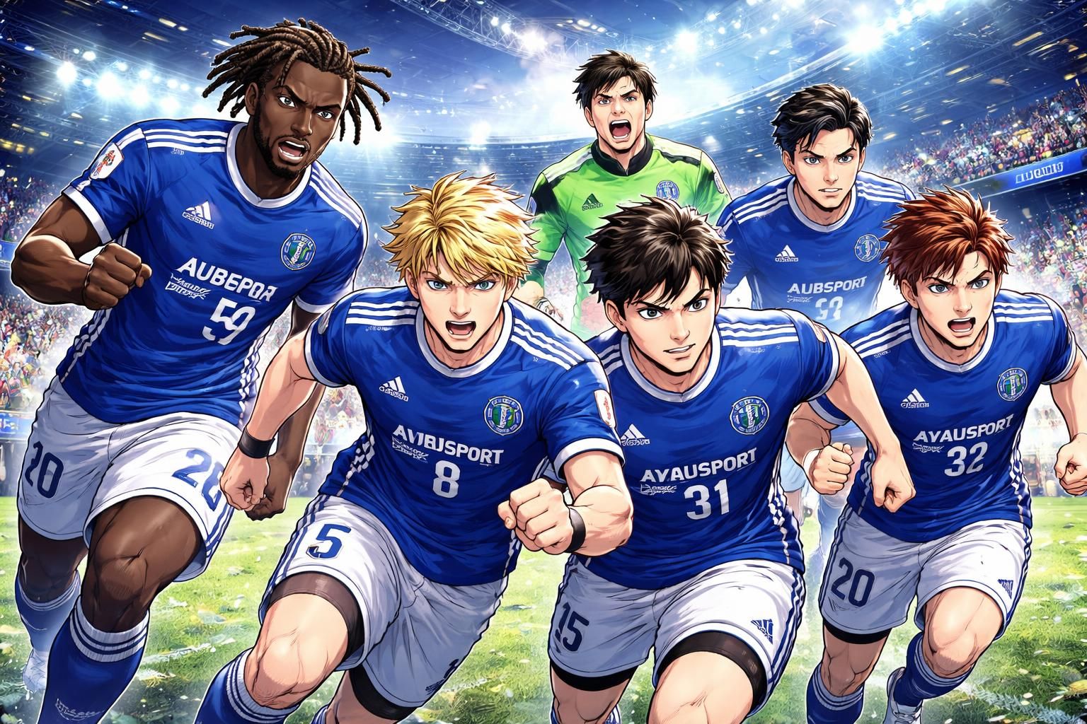 à troyes, découvrez comment konaté, monfray, detourbet, bentayeb et ripart unissent leurs talents pour viser la conquête de la ligue 1.