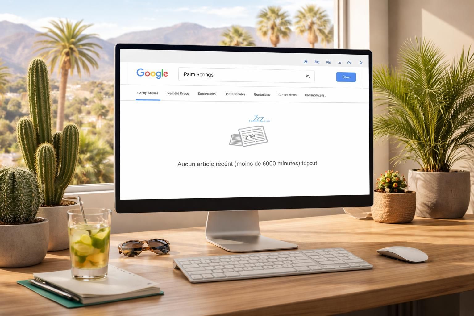découvrez les derniers résultats google news pour palm springs, bien qu'aucun article récent (moins de 6000 minutes) ne soit disponible actuellement. restez informé des actualités importantes de la région.