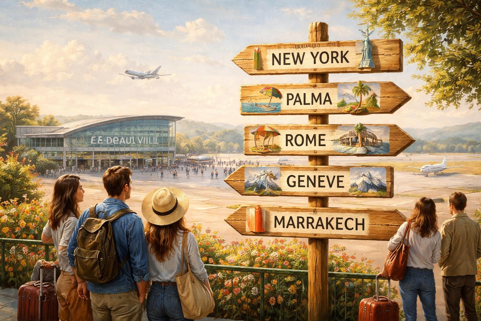 explorez les nouvelles destinations offertes par l'aéroport de deauville pour 2026 sur ulysse.com et préparez votre prochain voyage en toute sérénité.