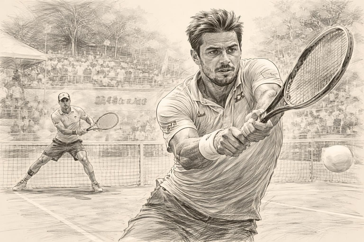 suivez les performances de stan wawrinka, en vedette ce mardi à aix (ch), tandis que daniel jade tente de s'imposer dans ce tournoi de tennis passionnant.