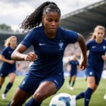 découvrez le nouveau défi d'ambre mwayembe avec l'équipe des bleues pour gagner la confiance du coach et de ses coéquipières.