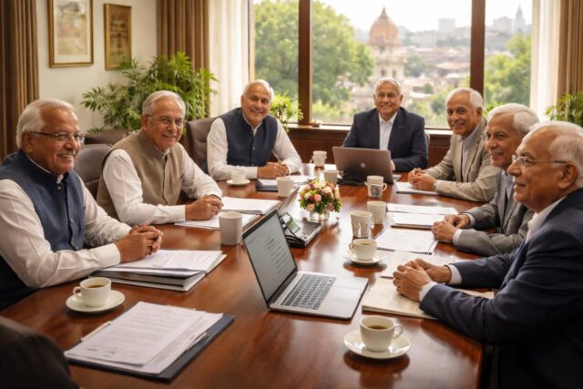 Anciens-officiers-IAS-de-lUP-se-retrouvent-pour-une-reunion-de-deux-jours-a-Lucknow-640x427 Menaces de mort liées à la crise agricole : un vétérinaire porte plainte après des propos effrayants