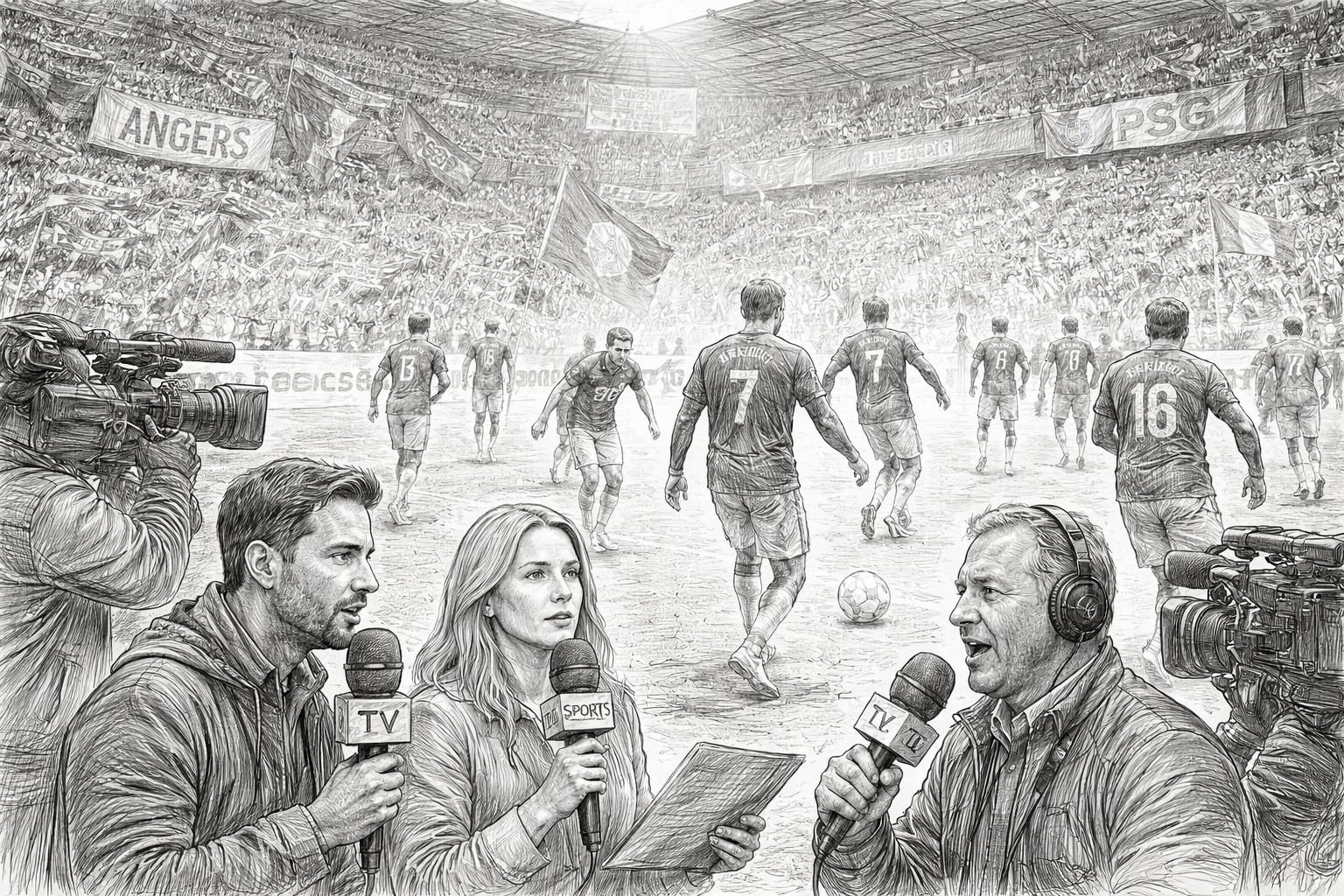 suivez en direct exclusif l'avant-match d'angers vs psg avec parisfans. analyse, compositions, et dernières infos pour ne rien manquer du choc.