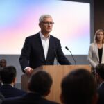 tim cook quittera apple début septembre ; découvrez qui prendra la relève à la tête de l'entreprise.