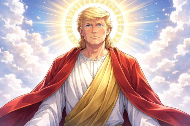 Apres-ses-critiques-acerbes-envers-le-pape-Donald-Trump-partage-une-photo-de-lui-en-Jesus-Christ-640x427 Michaël Delafosse accuse Nathalie Oziol de renier les principes de la gauche et de manquer à l’héritage de Samuel Paty