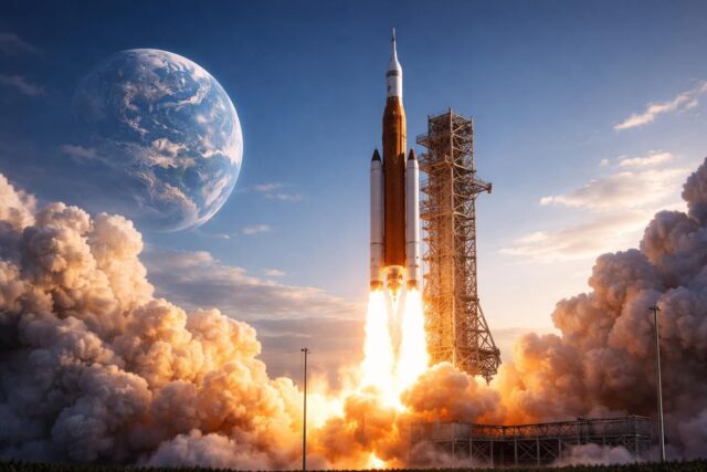 Artemis-2-Le-voyage-vers-la-Lune-est-lance-avec-succes-640x427 Rafael Jódar à l'Open de Madrid : Entre aspirations ambitieuses et humilité palpable - Gamereactor France