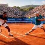 suivez le duel passionnant entre arthur fils et lorenzo musetti en quarts de finale de l'atp 500 de barcelone, ce vendredi 17 avril 2026. un match à ne pas manquer !