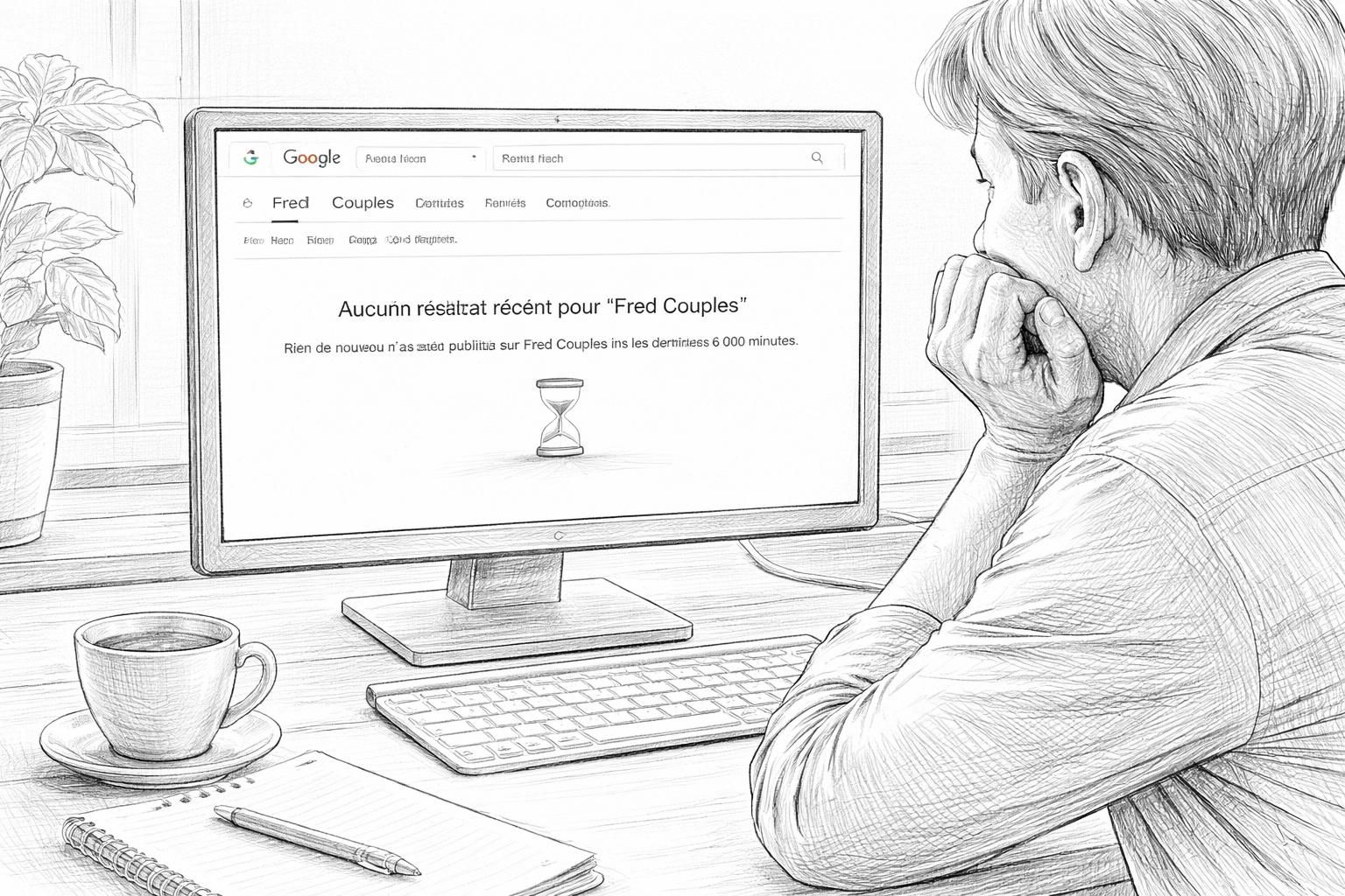 découvrez pourquoi aucun article récent n'a été publié sur fred couples dans les dernières 6000 minutes selon google news. restez informé des dernières actualités dès leur parution.
