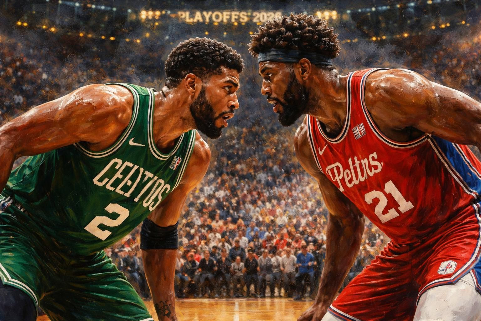 découvrez l'avant-match des playoffs nba 2026 entre les boston celtics (2) et les philadelphie sixers (7). un duel intense et décisif à ne pas manquer !
