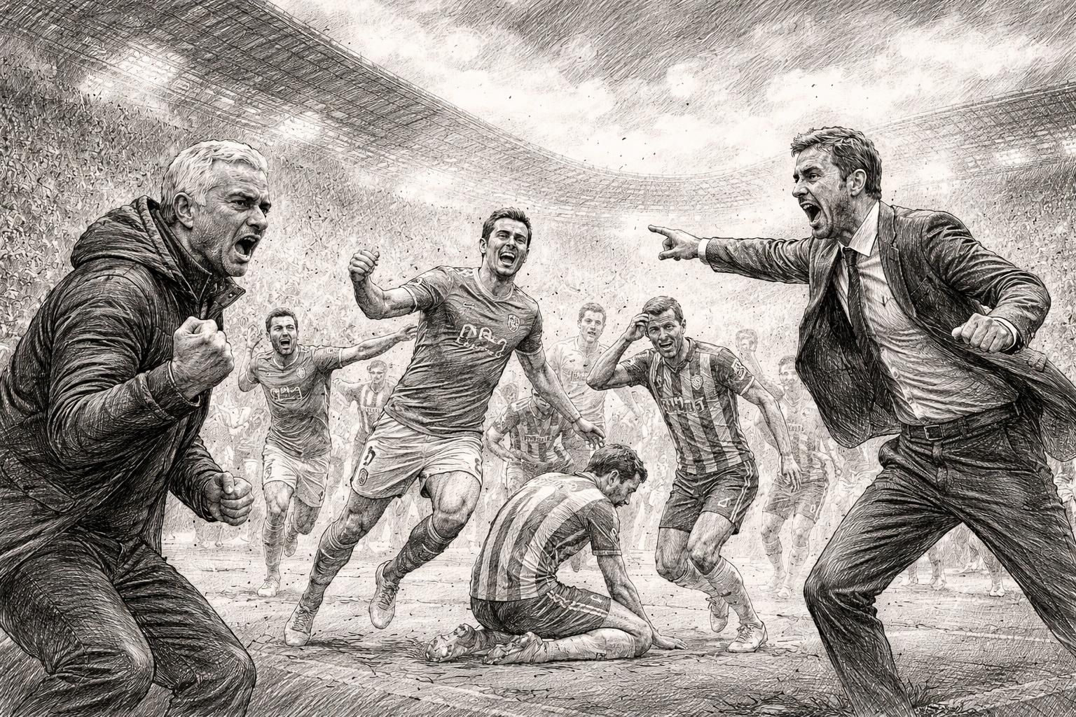 revivez le final explosif entre benfica de mourinho et fc porto de farioli face au sporting lisbonne, un duel intense marqué par des retournements de situation spectaculaires.