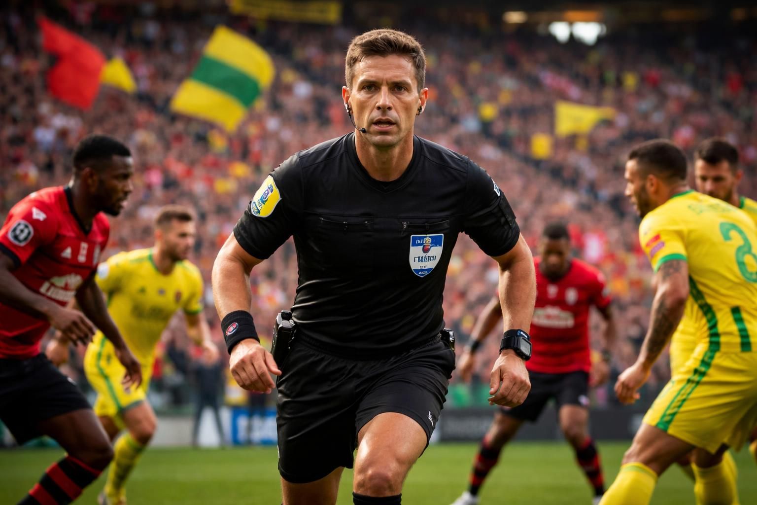 découvrez benoît bastien, arbitre d'élite de ligue 1, au cœur du derby intense entre le stade rennais et le fc nantes, garant de l'équité et de la passion sur le terrain.
