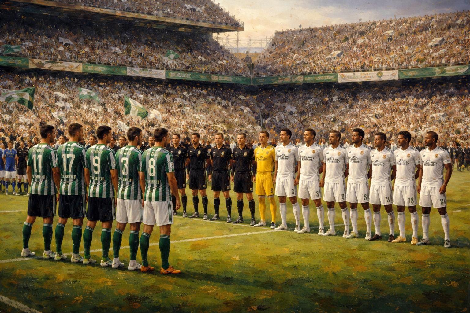 découvrez les compositions officielles des équipes pour le match betis séville - real madrid. suivez toutes les infos et analyses sur foot africa.