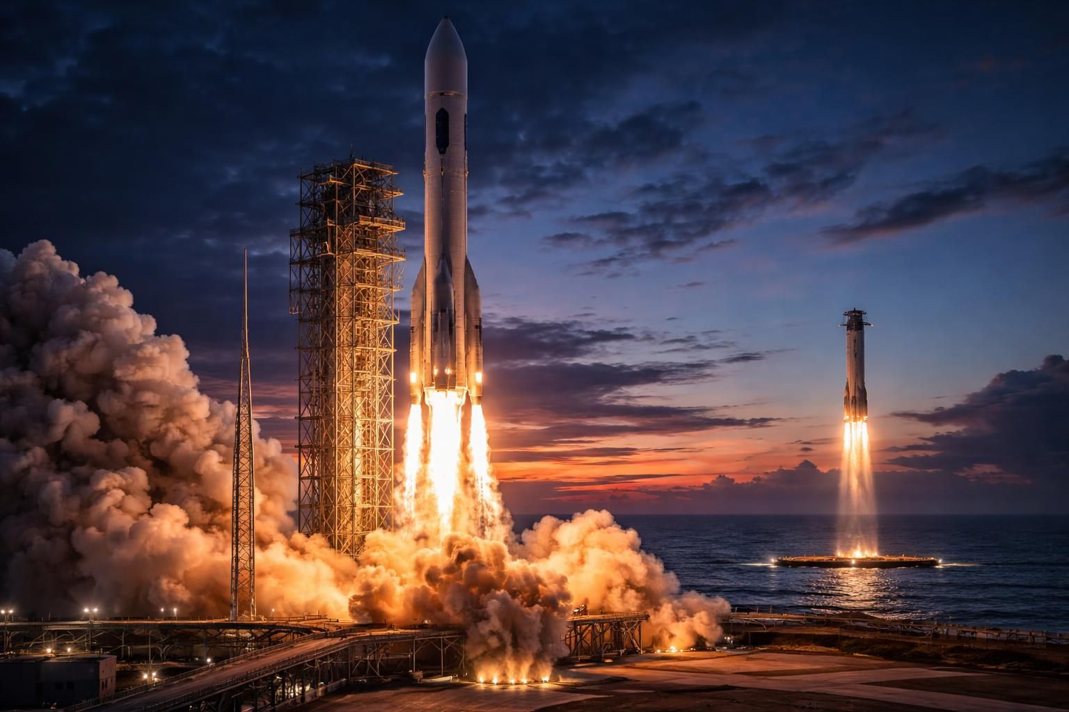 découvrez comment blue origin révolutionne le vol spatial avec le lancement de la fusée new glenn, équipée d'un propulseur réutilisé pour une exploration spatiale plus durable et innovante.