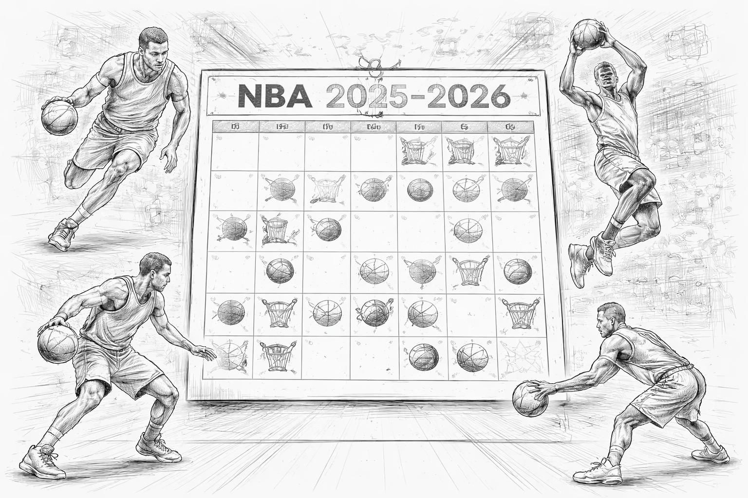 consultez le calendrier nba 2025-2026 complet sur dailysports et ne manquez aucun match crucial de la saison. suivez la programmation détaillée pour vivre toute l'intensité du basketball.