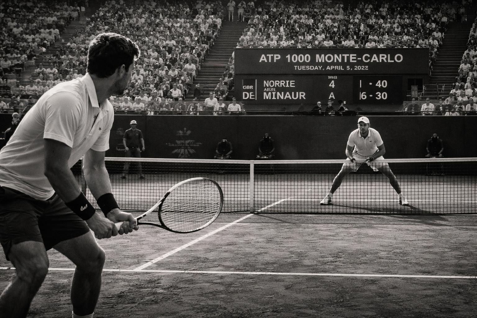 suivez le duel intense entre cameron norrie et alex de minaur au 2e tour de l'atp 1000 de monte-carlo, mardi 7 avril 2026. ne manquez rien de ce match prometteur !