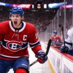 suivez en direct la deuxième période du match canadien 1 – lightning 0 avec l'actualité clé : nikita kucherov écarté pour deux minutes.