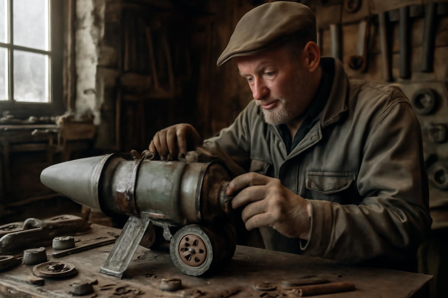 découvrez comment un artisan a utilisé son ingéniosité pour créer son propre propulseur, refusant de payer pour un produit qu'il jugeait un vol manifeste.