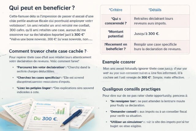 Cette-case-meconnue-de-la-declaration-dimpots-pourrait-rapporter-jusqua-300-E-aux-retraites-640x427 Retraites en 2026 : Actions essentielles pour préserver votre pouvoir d'achat