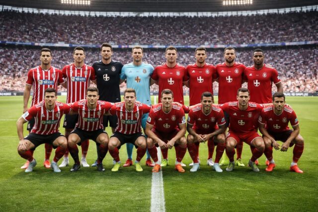 Compositions-officielles-SC-Freiburg-affronte-le-Bayern-Munich-OneFootball-640x427 Ligue 1 : le bijou d'Al-Tamari, buteur rennais, en vidéo face à l'OL