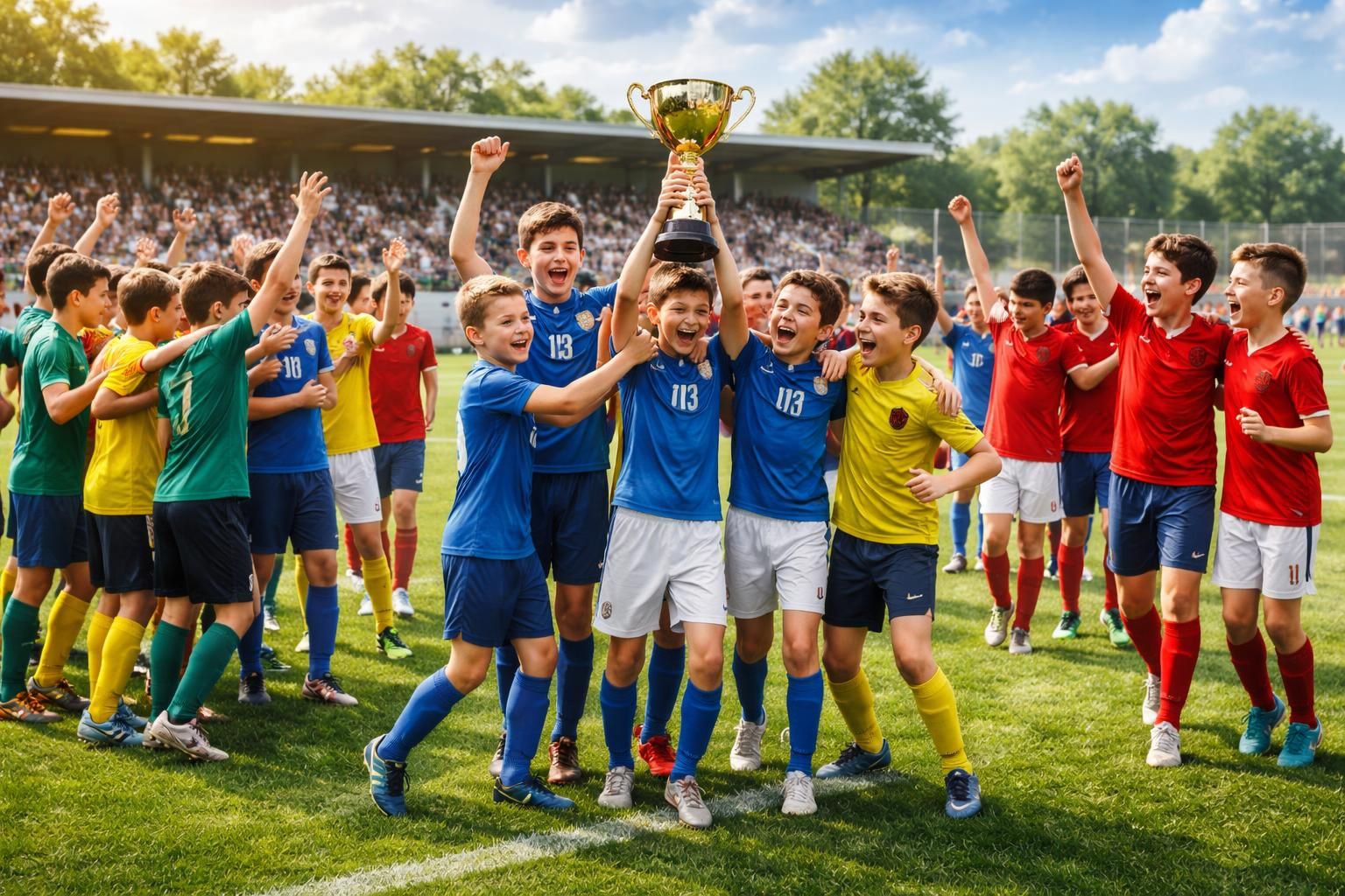 découvrez le triomphe éclatant des jeunes talents de l’école de foot de condat-en-combraille en catégories u13, u15 et u18, une fierté locale qui promet un avenir brillant.