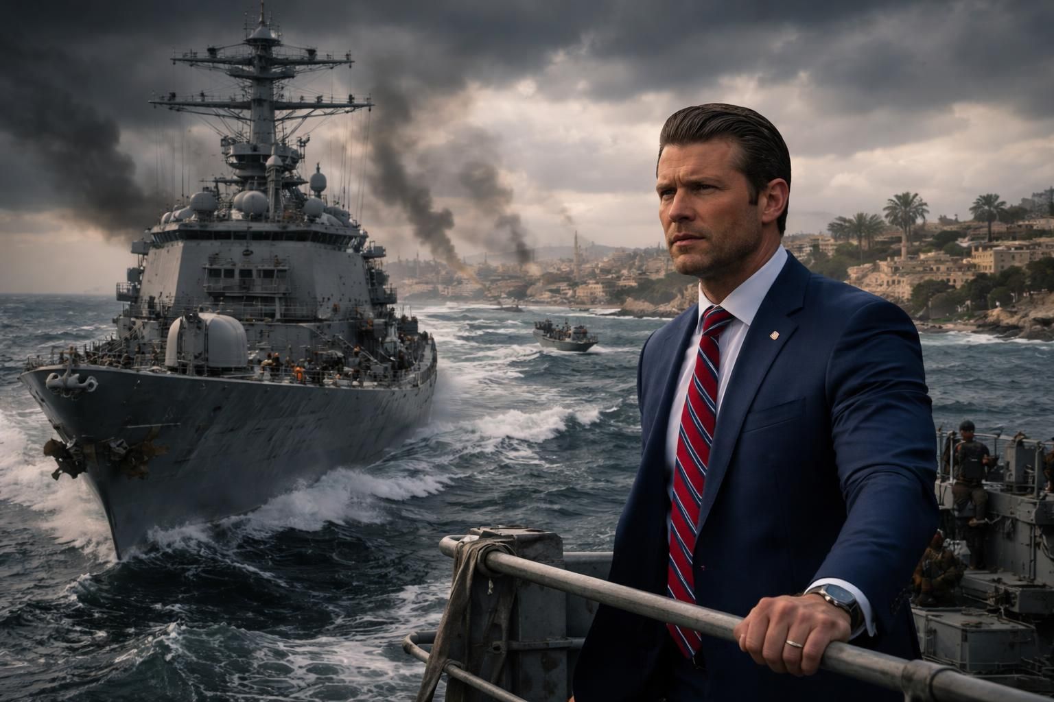 pete hegseth affirme que washington maintiendra le blocus maritime au moyen-orient aussi longtemps que nécessaire, soulignant l'engagement des états-unis dans le conflit régional.